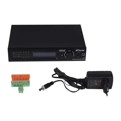 Intrend ITDAN-PTR44 Аудиоинтерфейс Dante, 4х4