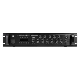Intrend ITMXAMP-350MTZ Трансляционный микшер-усилитель, 350 Вт., MP3, FM, Bluetooth, 5 зон