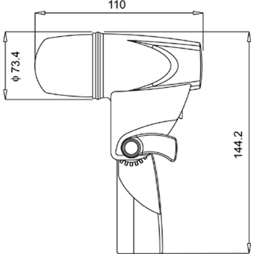 JTS NX-6 Микрофон инструментальный, суперкардиоидный