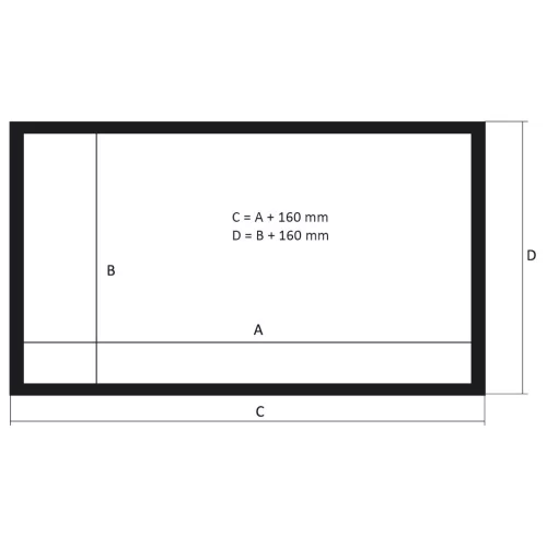 Kauber Frame Velvet Cinema 99" Экран на раме