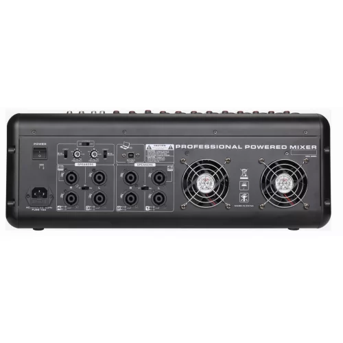 LAudio AG-12PBX4 Активный микшерный пульт, 12 каналов, 4х450 Вт., FX, MP3, Bluetooth