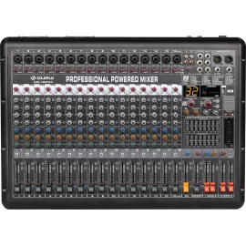 LAudio AG-16PBX4 Активный микшерный пульт, 16 каналов, 4х650 Вт., FX, MP3, Bluetooth