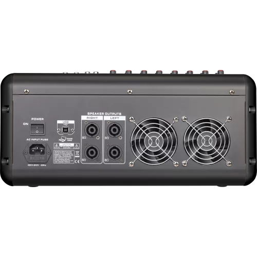 LAudio AG-6P Активный микшерный пульт, 6 каналов, 2х300 Вт., FX, MP3, Bluetooth