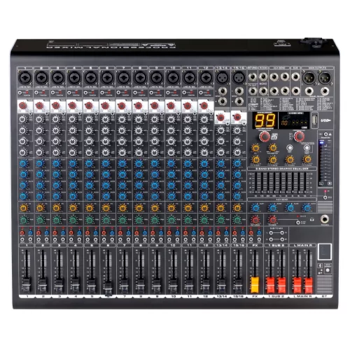 LAudio AN-16 16-канальный микшер, FX, MP3, Bluetooth