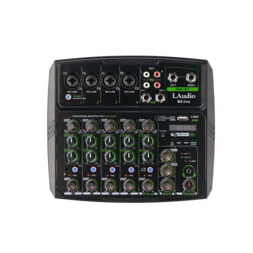 LAudio B6-live 6-канальный микшер, MP3, Bluetooth