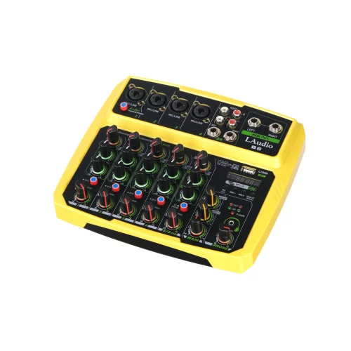 LAudio B6 6-канальный микшер, MP3, Bluetooth