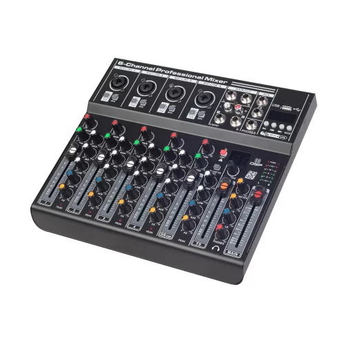 LAudio FK-06 6-канальный микшер, FX, MP3