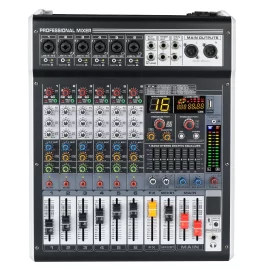 LAudio GL-6X 6-канальный микшер, FX, MP3, Bluetooth