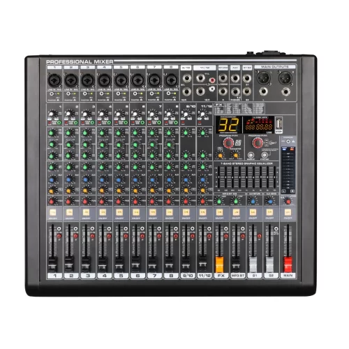 LAudio HK-12 12-канальный микшер, FX, MP3, Bluetooth
