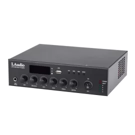 LAudio LAM120B Трансляционный микшер-усилитель, 120 Вт., MP3, FM, Bluetooth