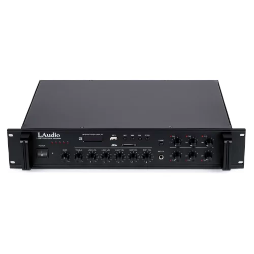 LAudio LAM6120U Трансляционный микшер-усилитель, 120 Вт., MP3, FM, 6 зон