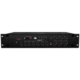 LAudio LAM6250U Трансляционный микшер-усилитель, 250 Вт., MP3, FM, 6 зон