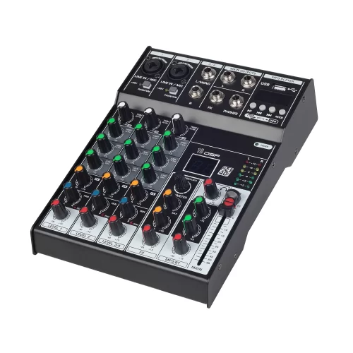 LAudio ME-04 4-канальный микшер, FX, MP3, Bluetooth