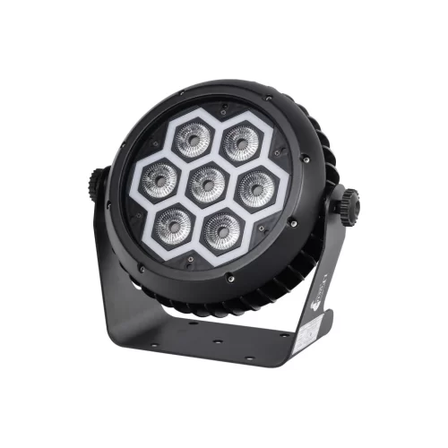 LFocus IP-710E Светодиодный прожектор PAR, 7х10+60х0.2 Вт., RGBW, IP65