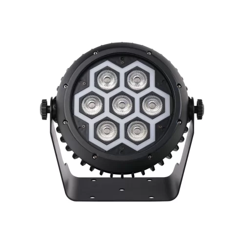 LFocus IP-710E Светодиодный прожектор PAR, 7х10+60х0.2 Вт., RGBW, IP65