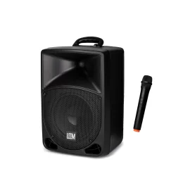 Leem PR-8 Портативная АС, 50 Вт., 8", MP3, Bluetooth, радиомикрофон