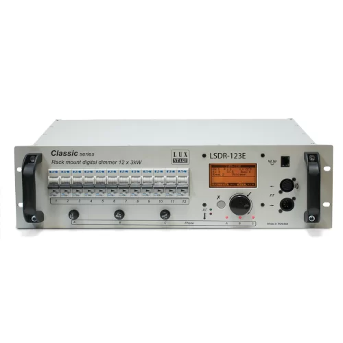 Lux Stage LSDR-123E Диммер рэковый 12 каналов