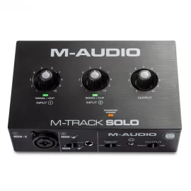 M-Audio M-Track Solo II Аудиоинтерфейс USB, 2х2