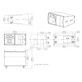 Martin Audio THH Пассивная АС, 1050 Вт., 15"+10"