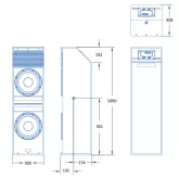 Meyer Sound USW-210P Активный сабвуфер, 1800 Вт., 2x10"