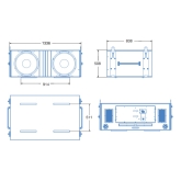 Meyer Sound VLFC Активный сабвуфер, 5600 Вт., 2x18"