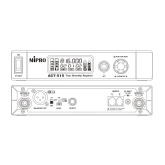 Mipro ACT-515 Одноканальный полурэковый 1/2U узкополосный UHF приёмник