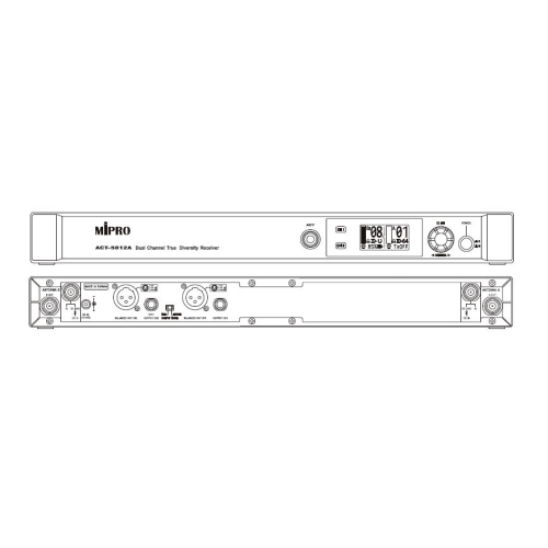 Mipro ACT-5812A Двухканальный цифровой приемник