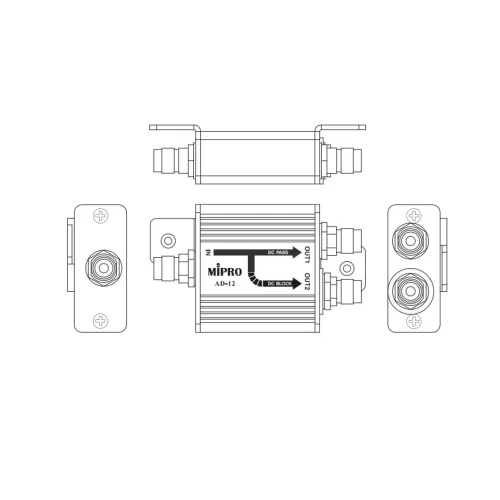 Mipro AD-12 UHF Пассивный антенный делитель / комбайнер