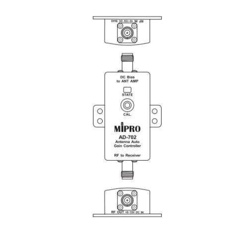 Mipro AD-702 Широкополосный одноканальный усилитель РЧ-сигнала