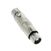 Neutrik NA3FF Переходник XLR "мама" - XLR "папа" (гнезда)