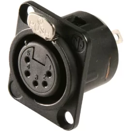 Neutrik NC5FD-L-BAG-1 Панельный разъём XLR "мама"