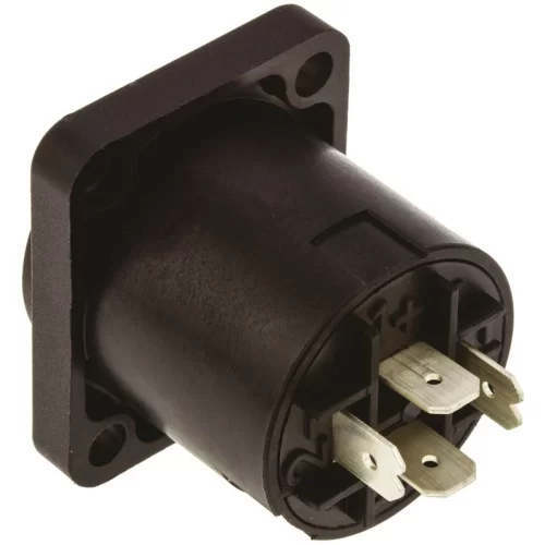 Neutrik NL4MPXX Панельный разъём Speakon female 4-контактный