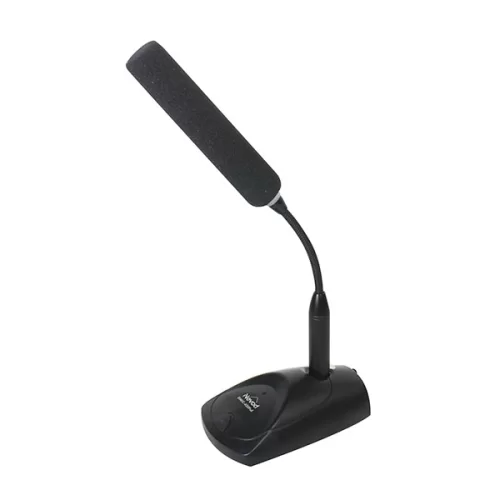 Nevod DMIC-450PoE Настольный микрофон с кнопкой управления и световой индикацией, AES67, PoE