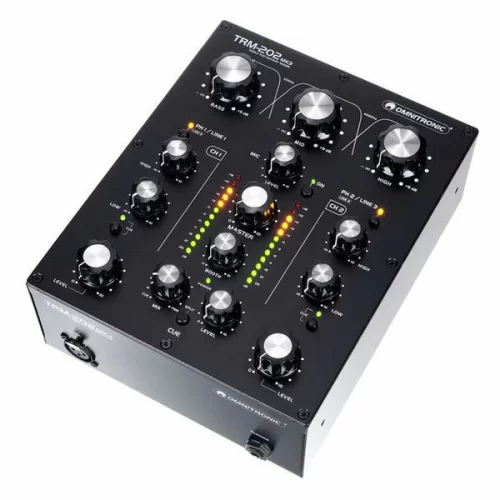 Omnitronic TRM-202 MK3 2-канальный роторный DJ-микшер