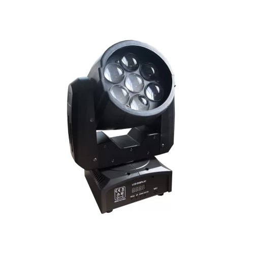 PSL Lighting LED WASH 7x15 Вращающаяся голова Wash, 7x15 Вт., RGBW