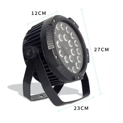 PSL Lighting LED PAR 2418 IP65 Светодиодный прожектор, 24х18 Вт., RGBWAUV, IP65