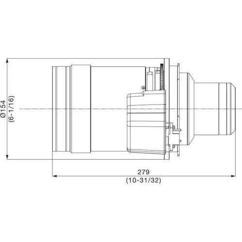 Panasonic ET-D3LET40 Объектив для Panasonic PT-RQ32K / RZ31K / RS30K / RQ22K / RZ21K / RS20K