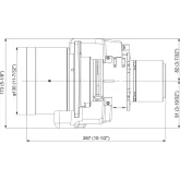 Panasonic ET-EMS600 Объектив для проекторов Panasonic PT-MZ16KL, PT-MZ13KL, PT-MZ10KL