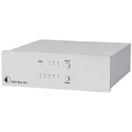 Pro-Ject DAC Box S2+ Silver Цифро-аналоговый преобразователь