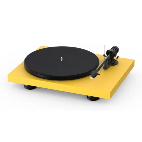 Pro-Ject Debut Carbon EVO 2M Red Satin Yellow Проигрыватель виниловых дисков