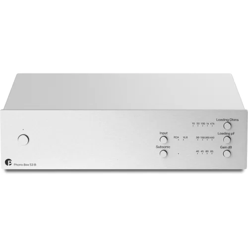 Pro-Ject Phono Box S3 B Silver Фонокорректор