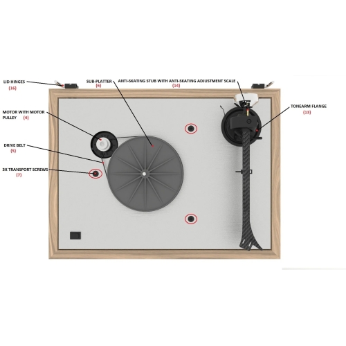 Pro-Ject The Classic Evo Eucalyptus Проигрыватель виниловых дисков