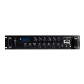 Proaudio MA-6450UB Трансляционный микшер-усилитель, 450 Вт., MP3, FM, Bluetooth, 6 зон