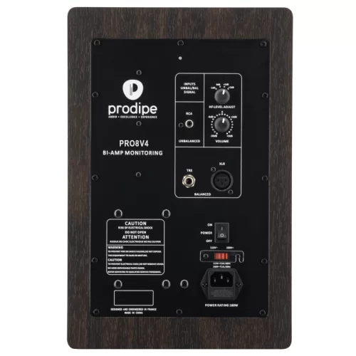 Prodipe PRO8V4RW Pro8 Студийный монитор, 140 Вт., 8"