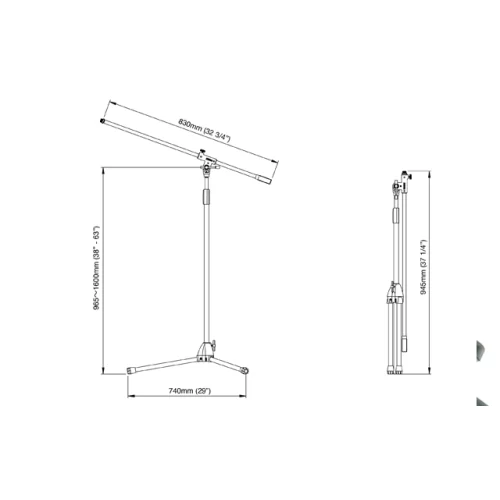 Tama MS205VBK Микрофонная стойка