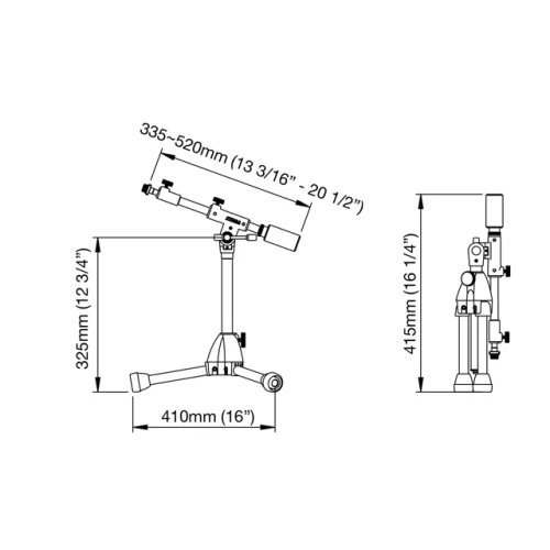 Tama MS734ELBK Экстра низкая микрофонная стойка