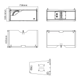 RFIntell GTS310 Элемент ЛМ, 790 Вт., 2х10"+4"+2,56"