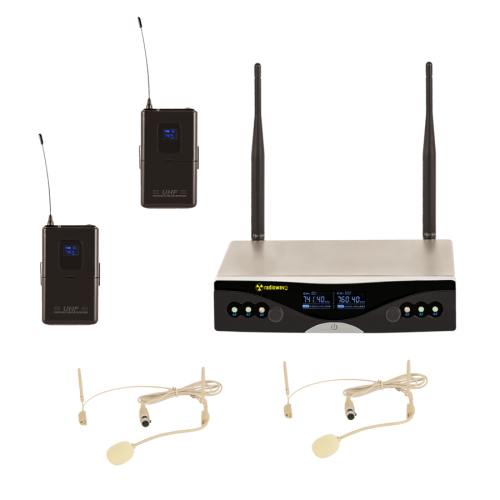 Radiowave UHS-402S Радиосистема с 2 головными микрофонами