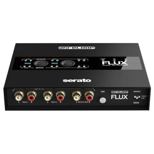 Reloop Flux Аудиоинтерфейс USB для DJ, 6х6