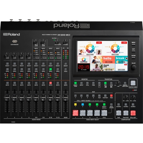 Roland VR-50HD MKII Мультиформатный аудио-видеомикшер